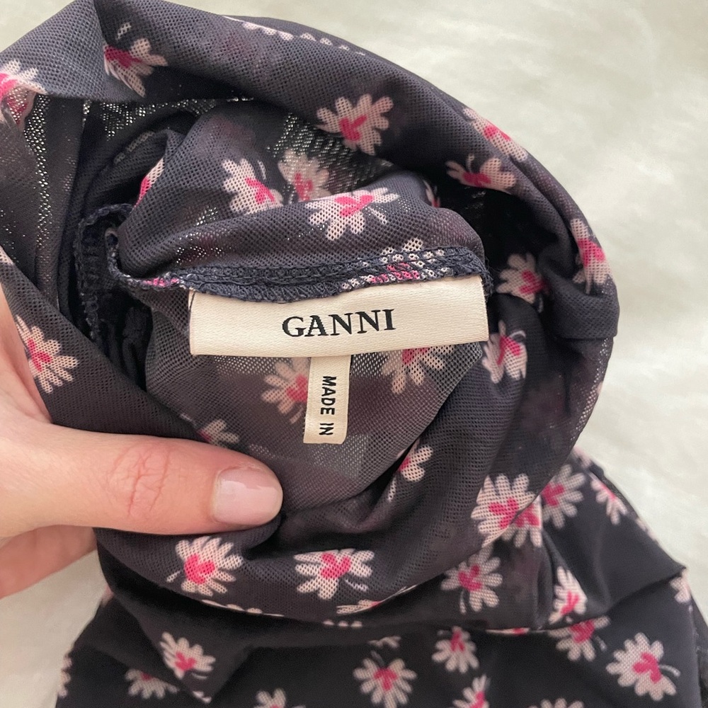 Ganni Mesh Turtleneck - image 4